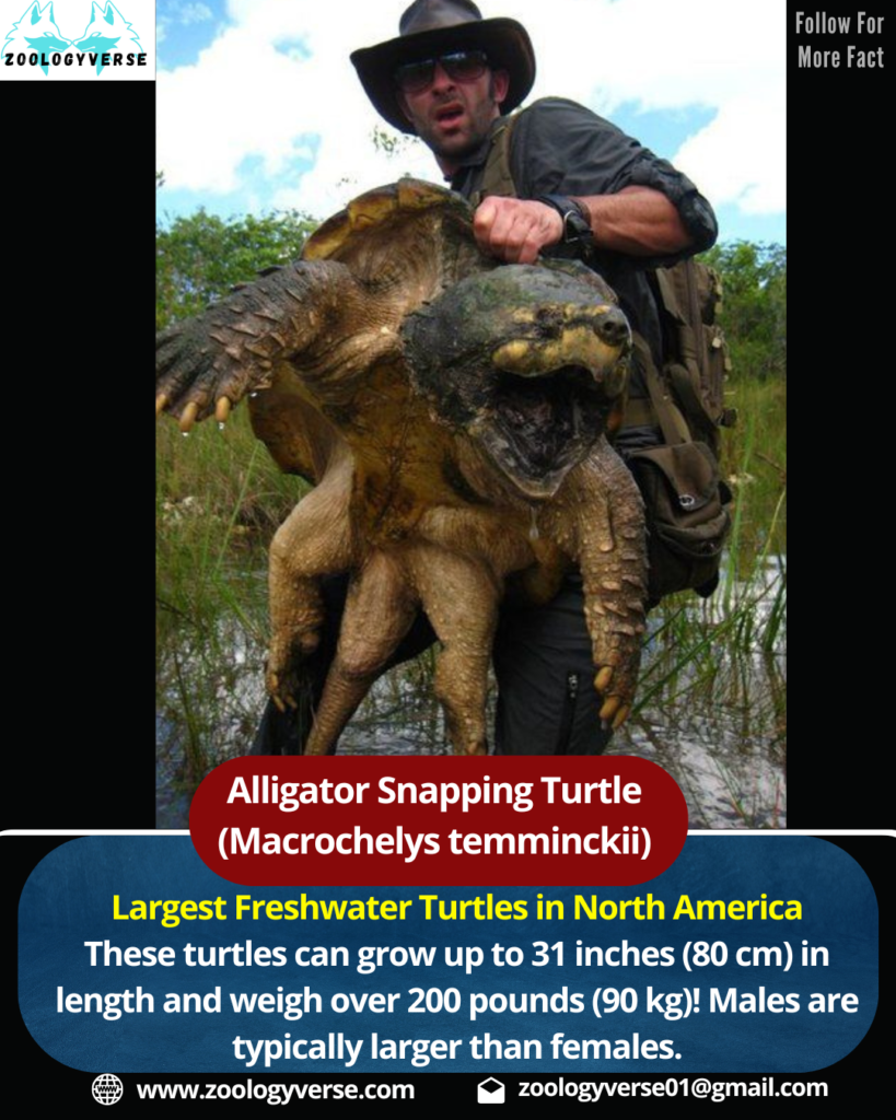 Alligator Snapping Turtle (Macrochelys temminckii)